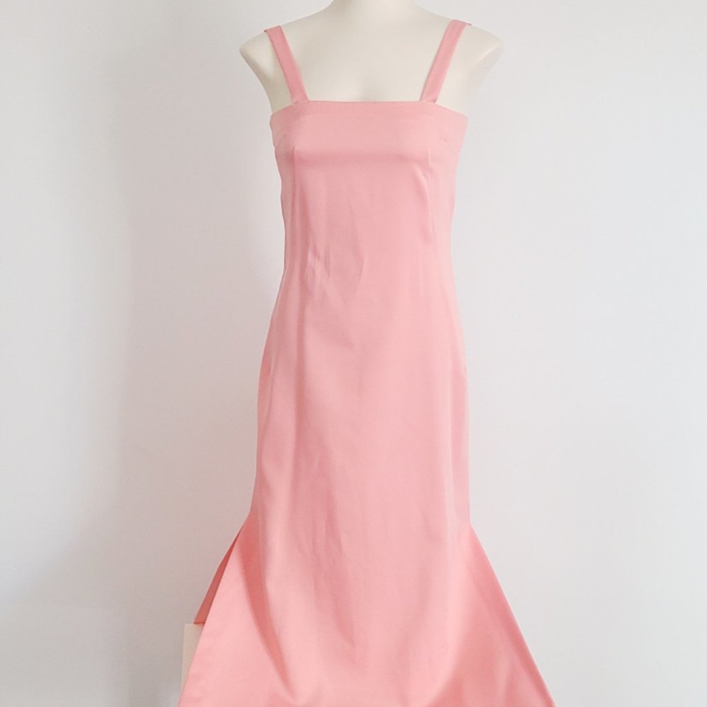 Vintage "Carrie 1976" Maxi Slip Dress (S)